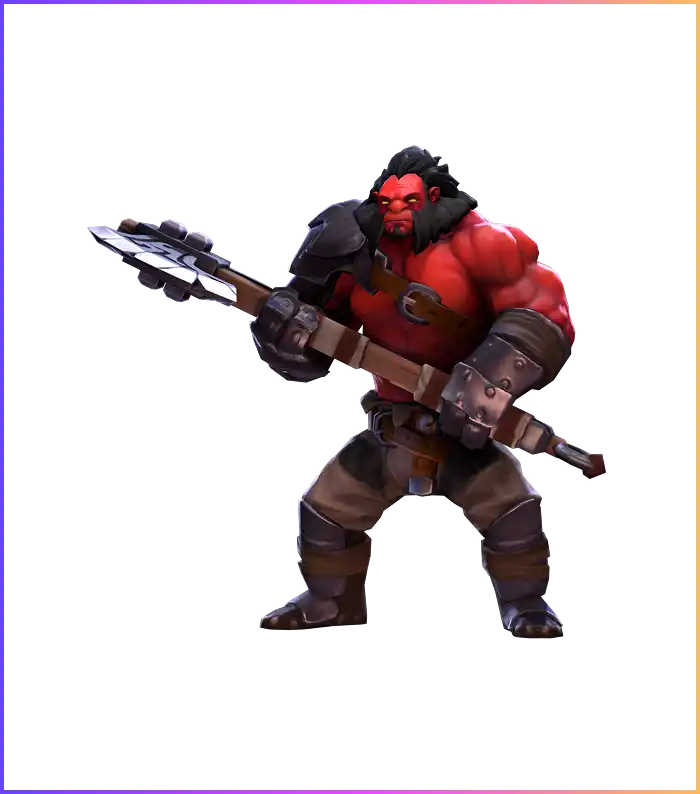 Afbeelding van Axe, een frontlinieheld die gevechten start en vijanden dwingt tot directe confrontaties